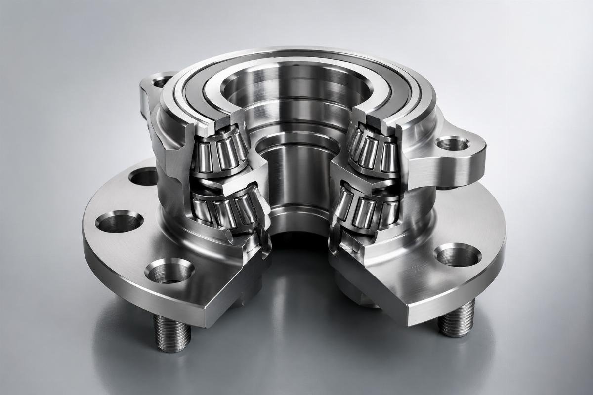 Tapered roller bearing design carrying combined radial and axial load